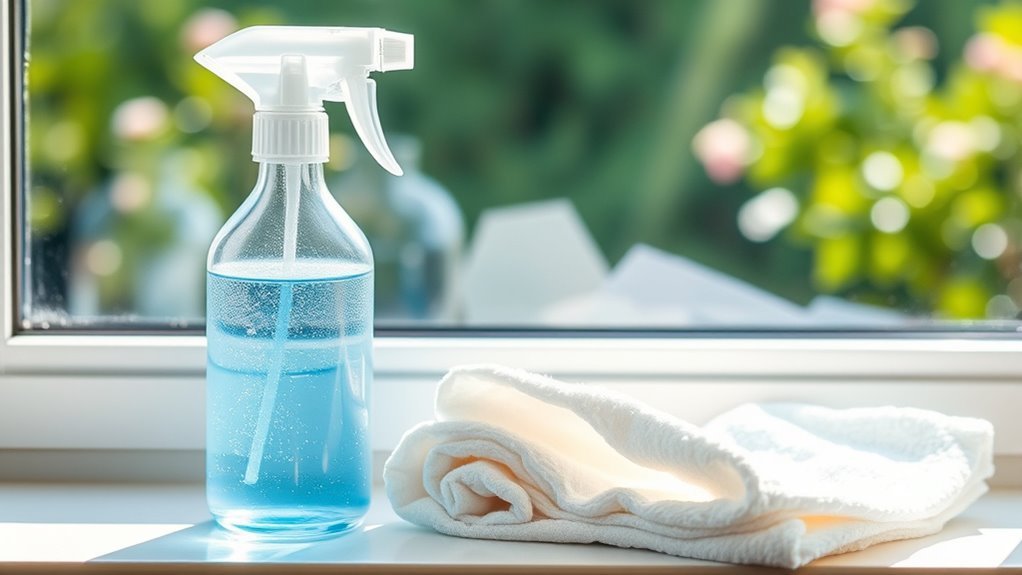 homemade cleaner for windowsills