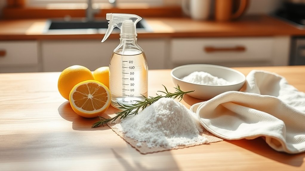 homemade cleaners promote safety
