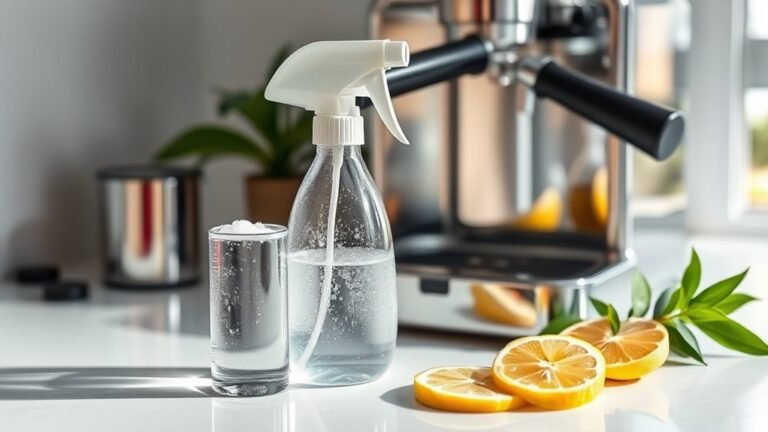 homemade coffee machine cleaner