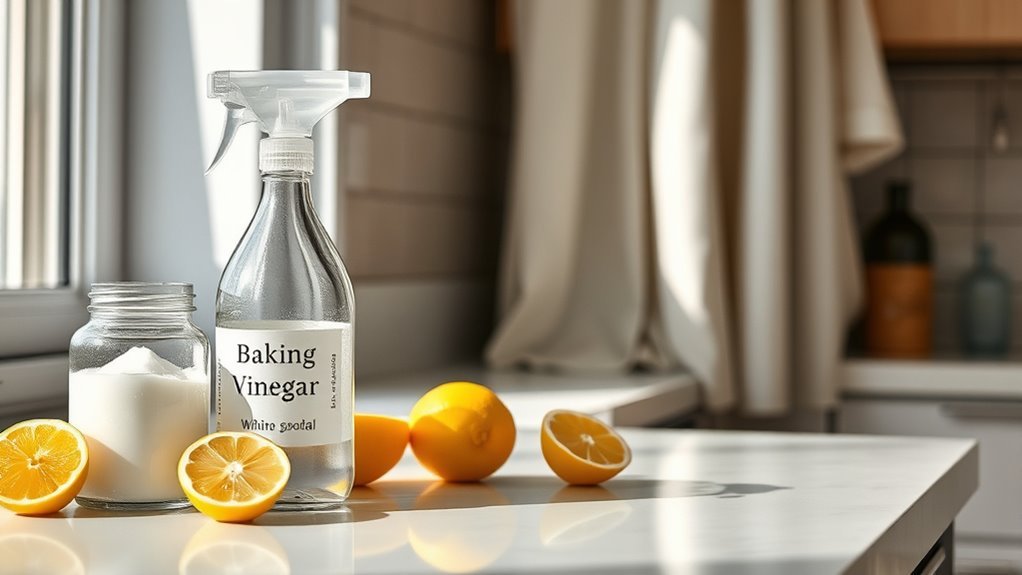 homemade curtains cleaning solution