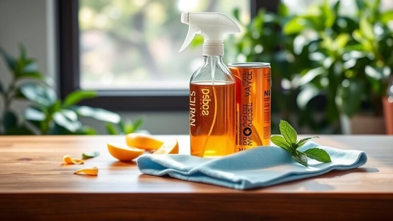 homemade desk cleaning solution