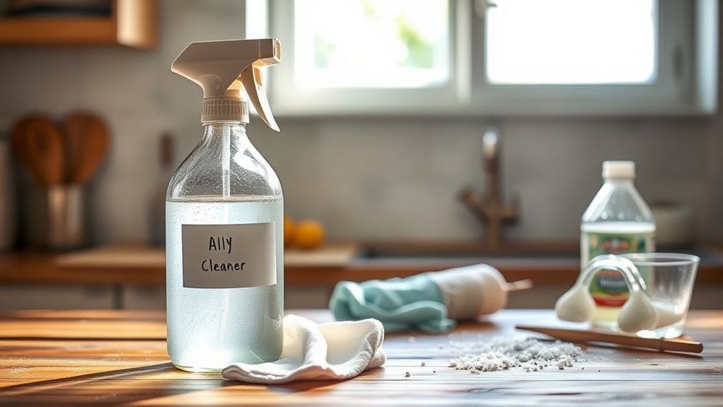 homemade eco friendly wall cleaner