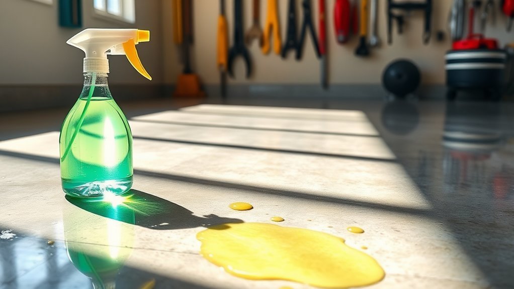 homemade garage surface cleaner