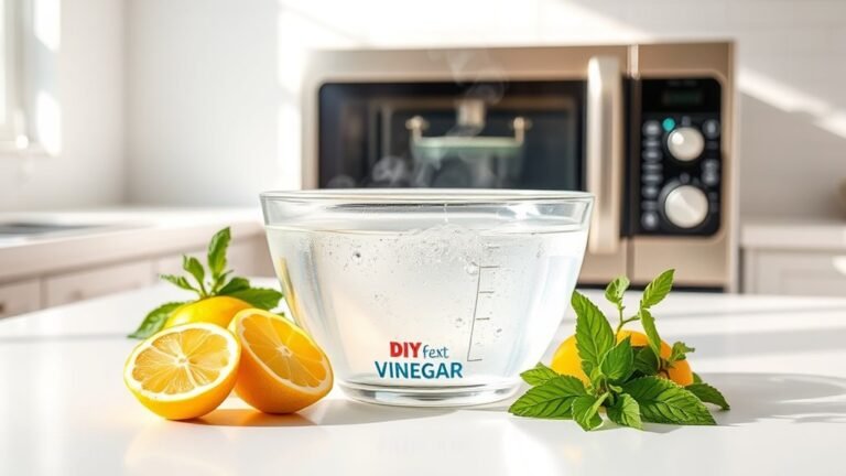 homemade microwave cleaning solution