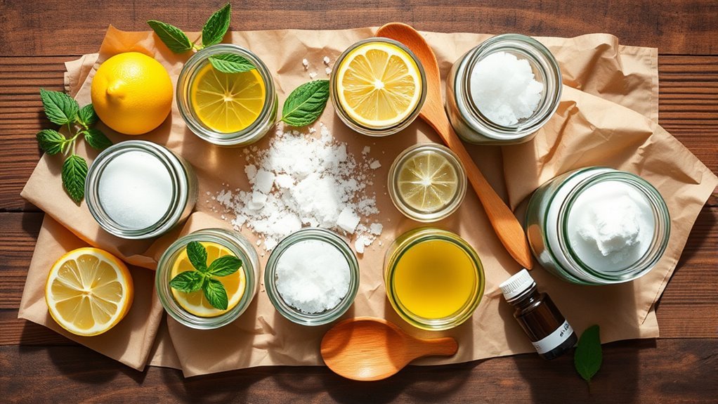 homemade natural cleaning solutions