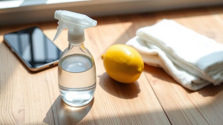 homemade smartphone cleaning solution