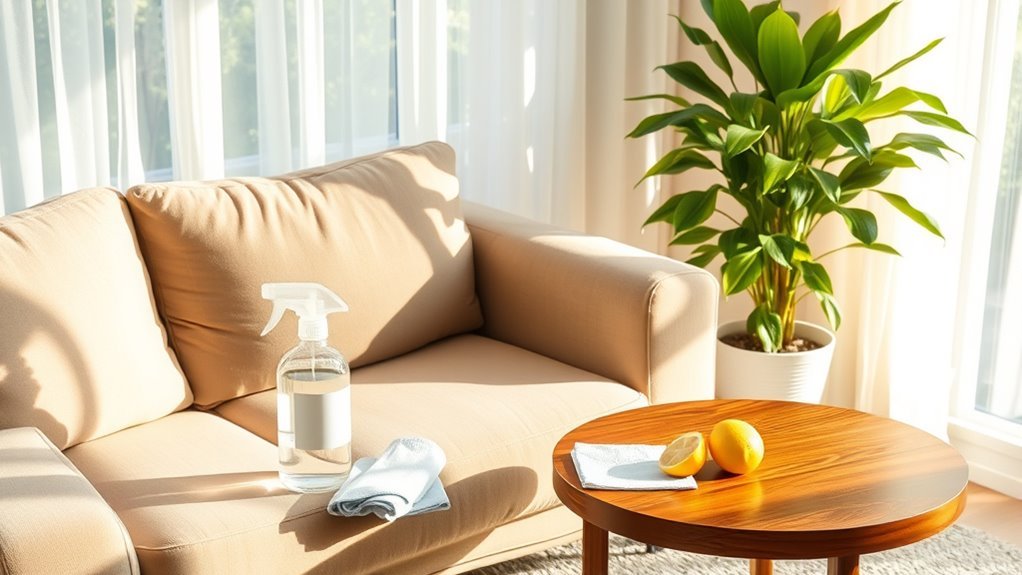 homemade sofa sanitizing solutions