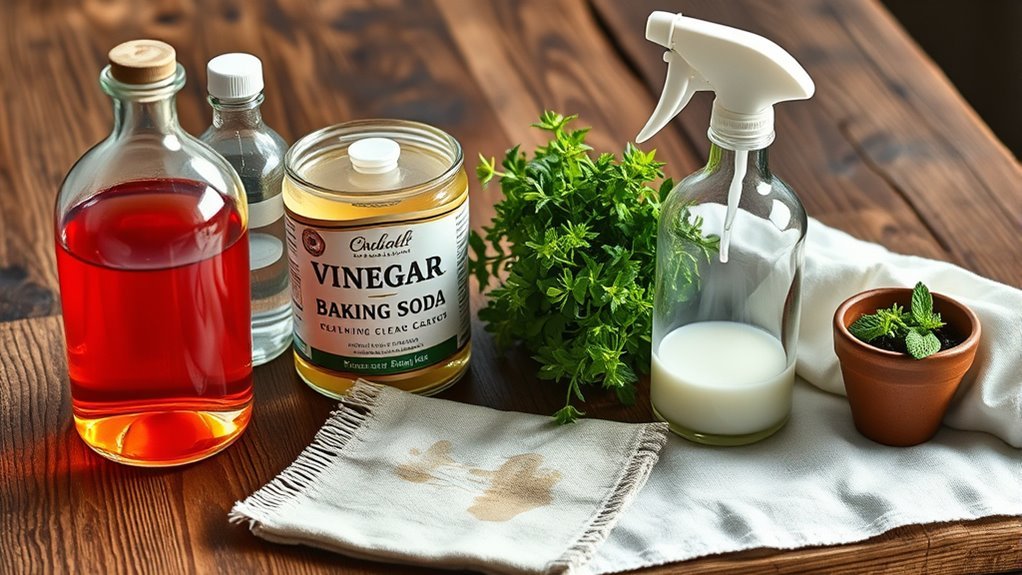 homemade upholstery cleaner ingredients
