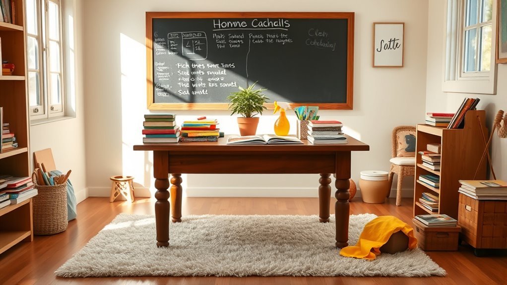 homeschooling cleaning strategies guide