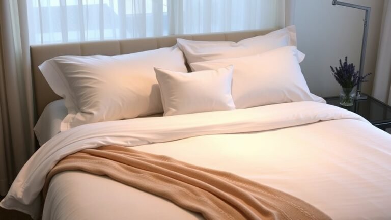 hotel quality bed styling