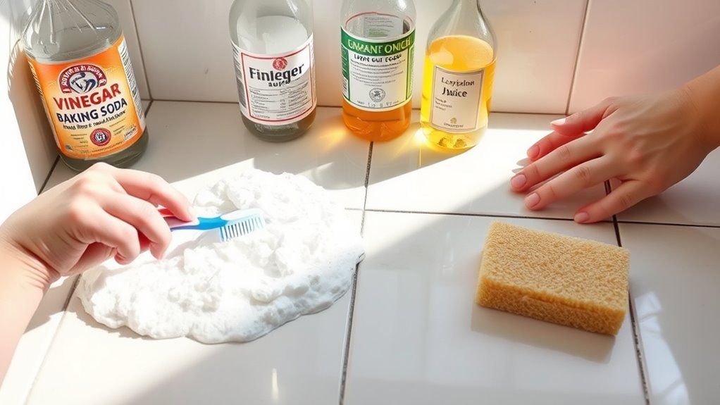 household grout cleaning solutions