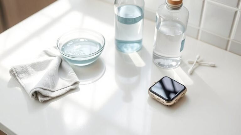 hygienic smartwatch cleaning tips