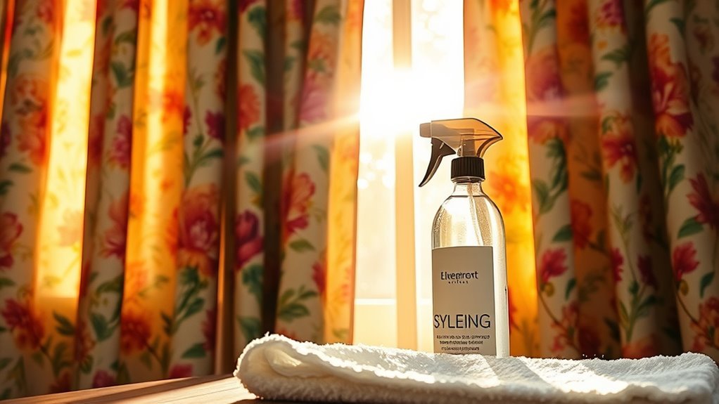 ideal cleaning solution curtains