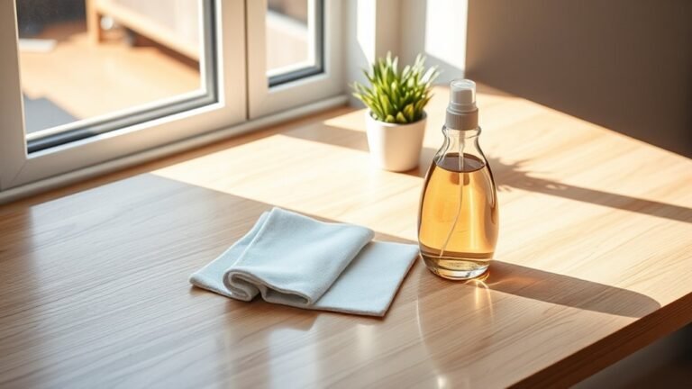 ideal window cleaning desk