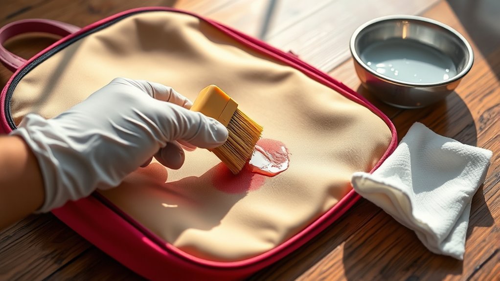 identify and treat stains