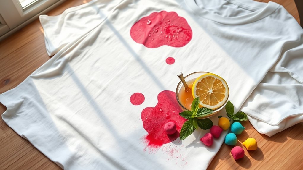 identify and treat stains