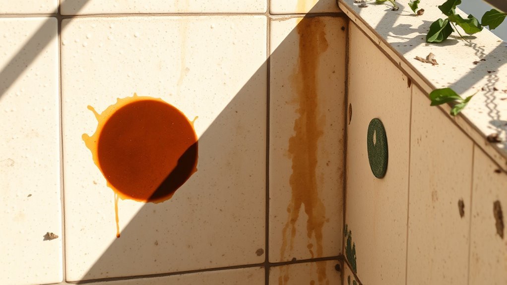 identify balcony stain types
