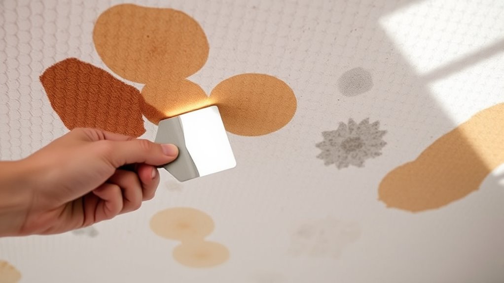 identify ceiling stain causes