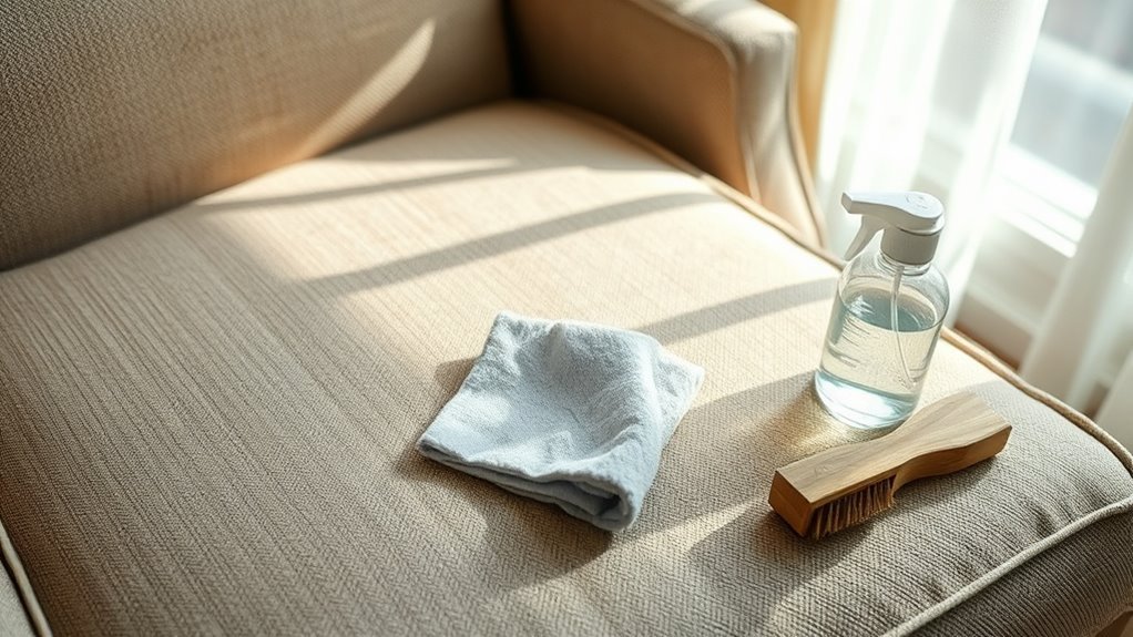 identify chair material first