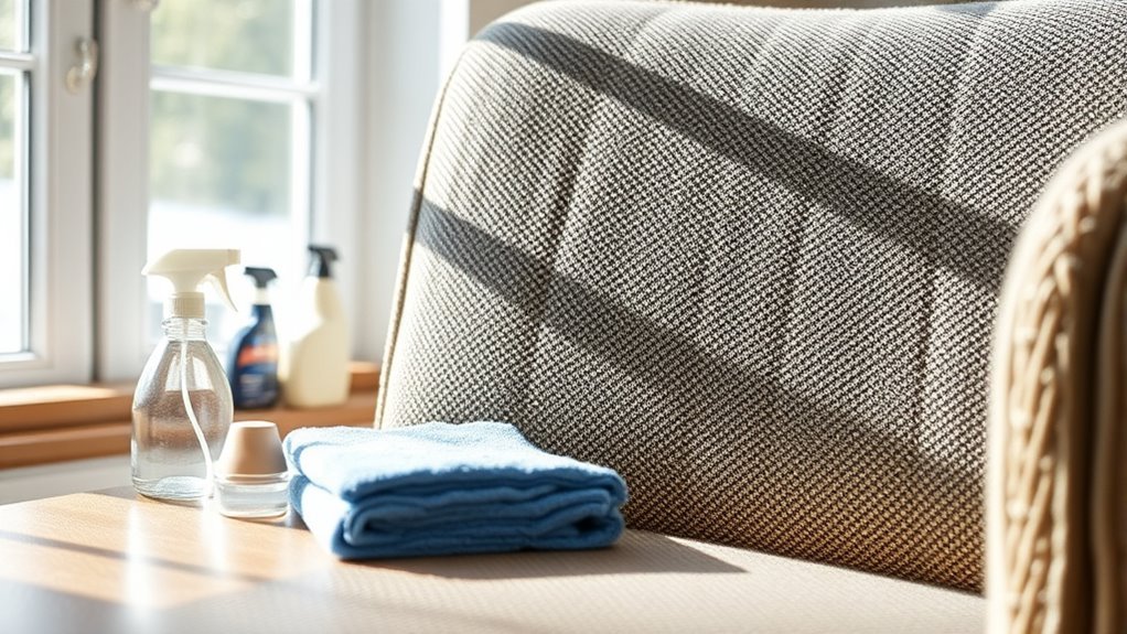 identify chair material first