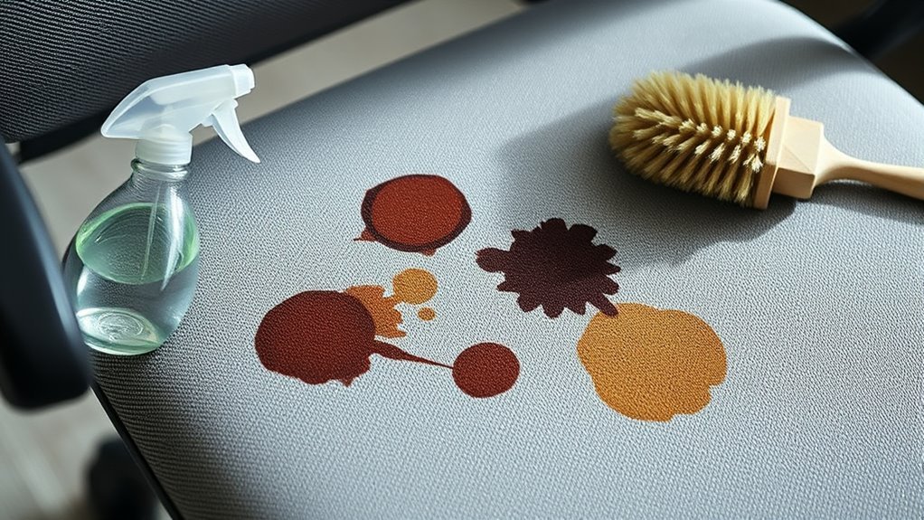 identify office chair stains