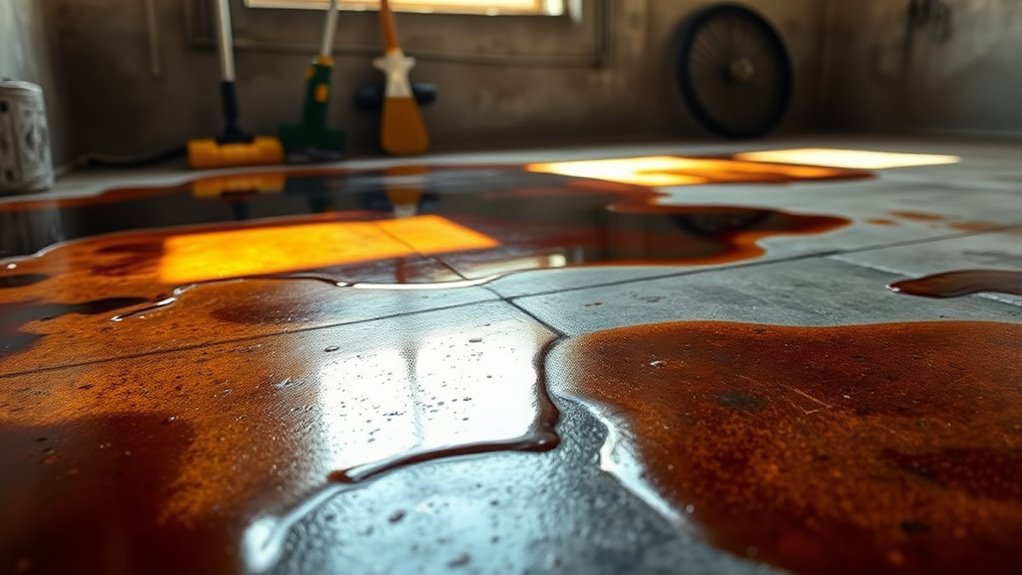 identify oil stain type