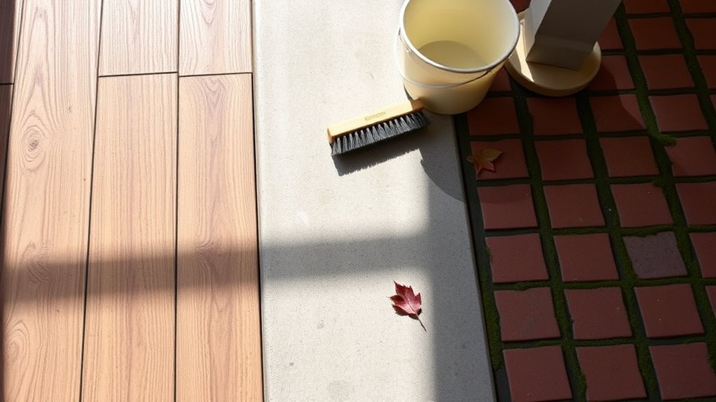 identify porch flooring type