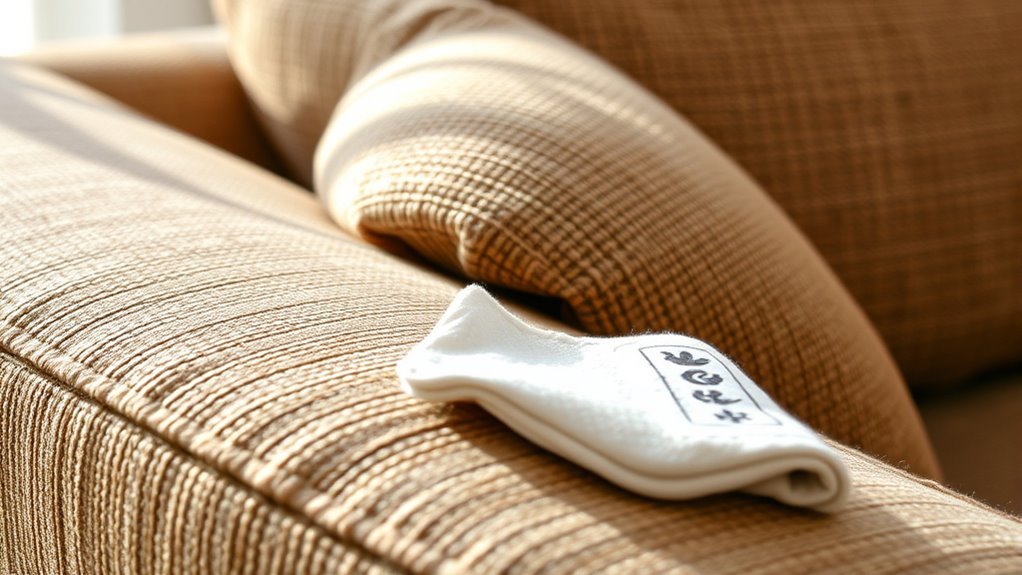 identify sofa fabric type