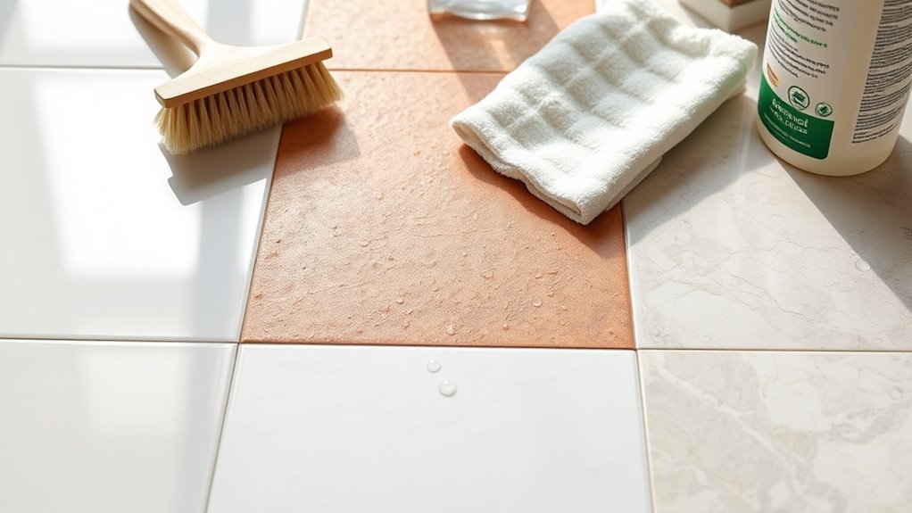identify tile types carefully