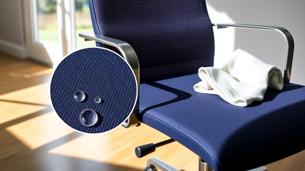 identify upholstery for cleaning