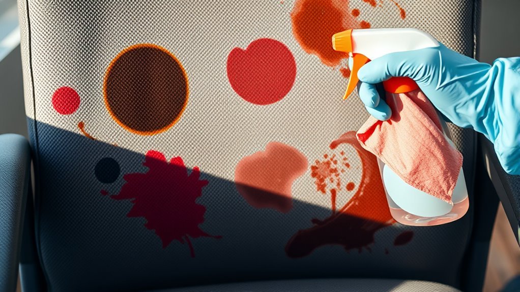 identifying and cleaning stains