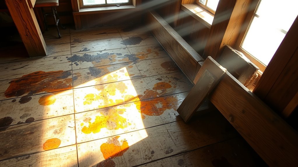 identifying attic stain types