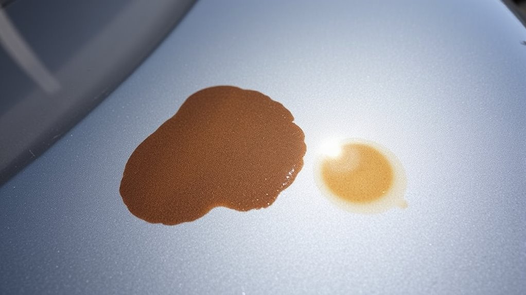 identifying car stain types