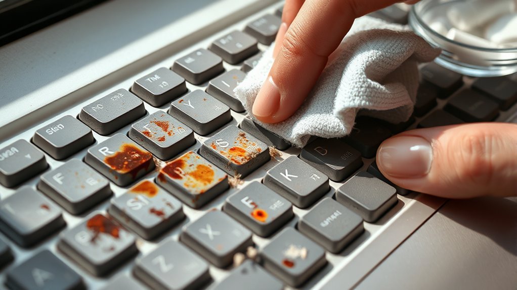 identifying laundry stains effectively