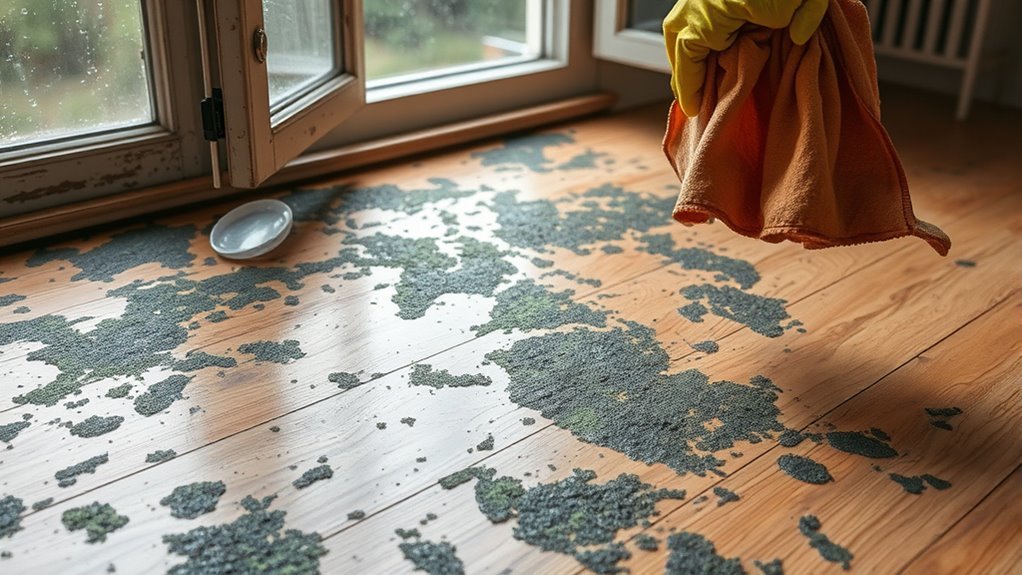 identifying mold moisture sources