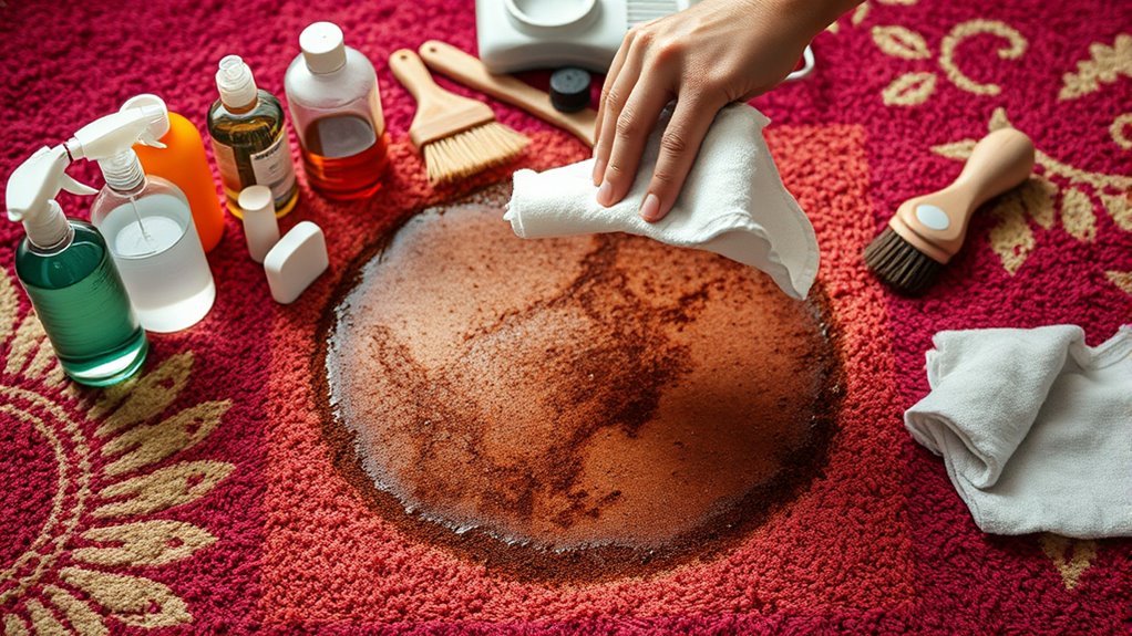 identifying sink stain types