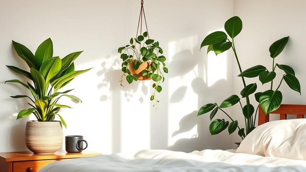 indoor plants improve air quality