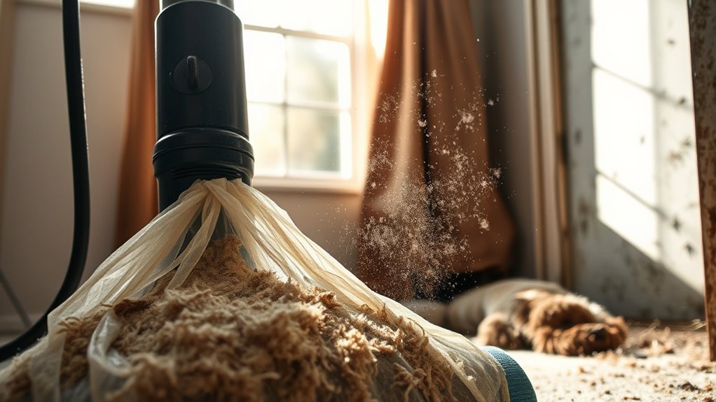 ineffective vacuum cleaner consequences