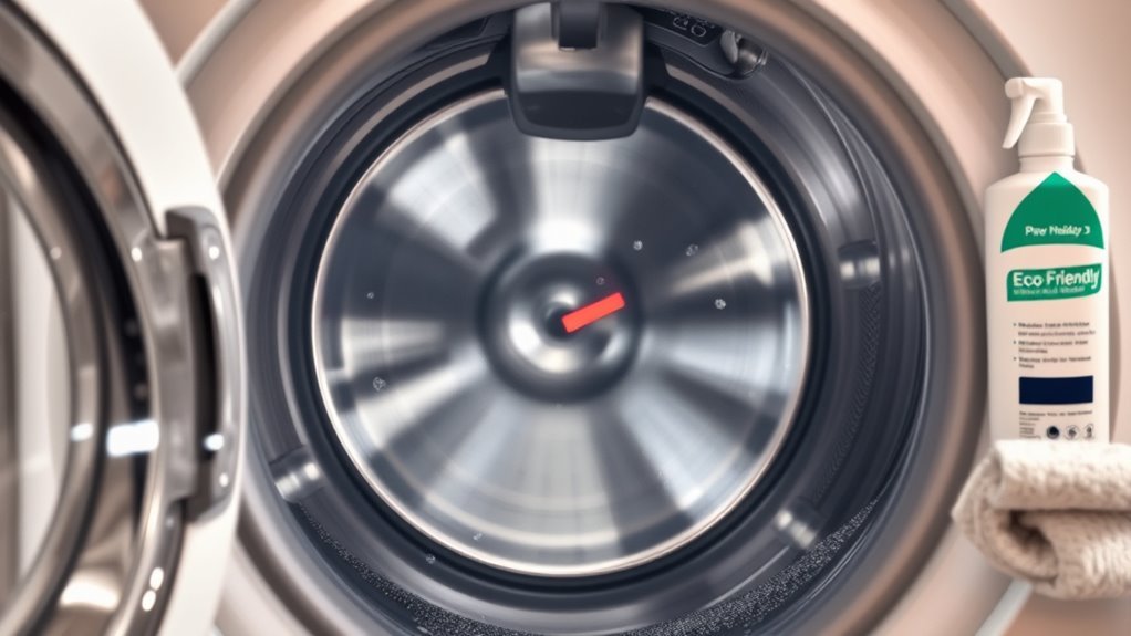 inspect and clean washer drum