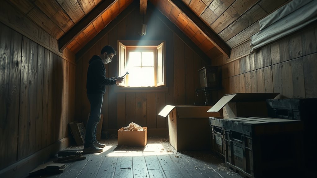 inspect and ventilate attic