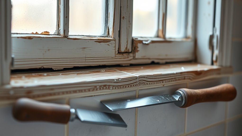 inspect for water damage