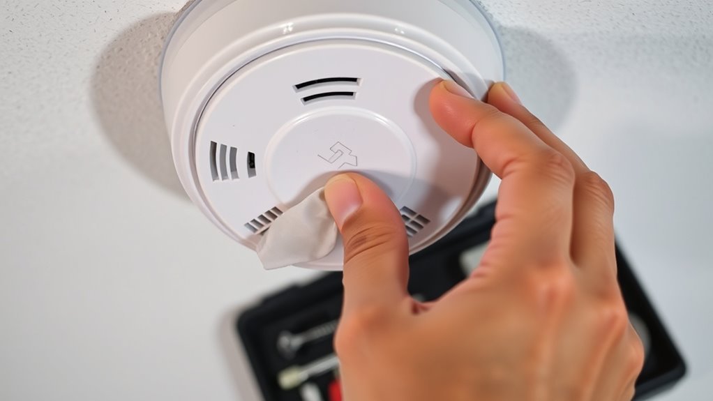 inspect smoke detectors regularly