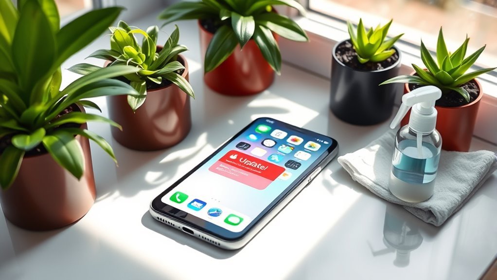 keep apps and system updated