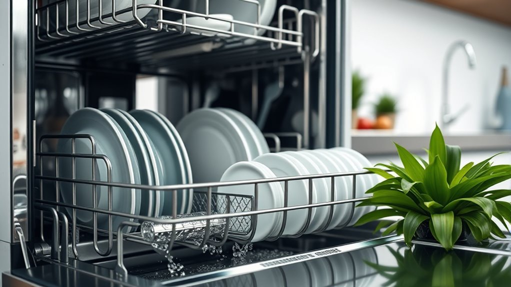 keep dishwasher clean regularly