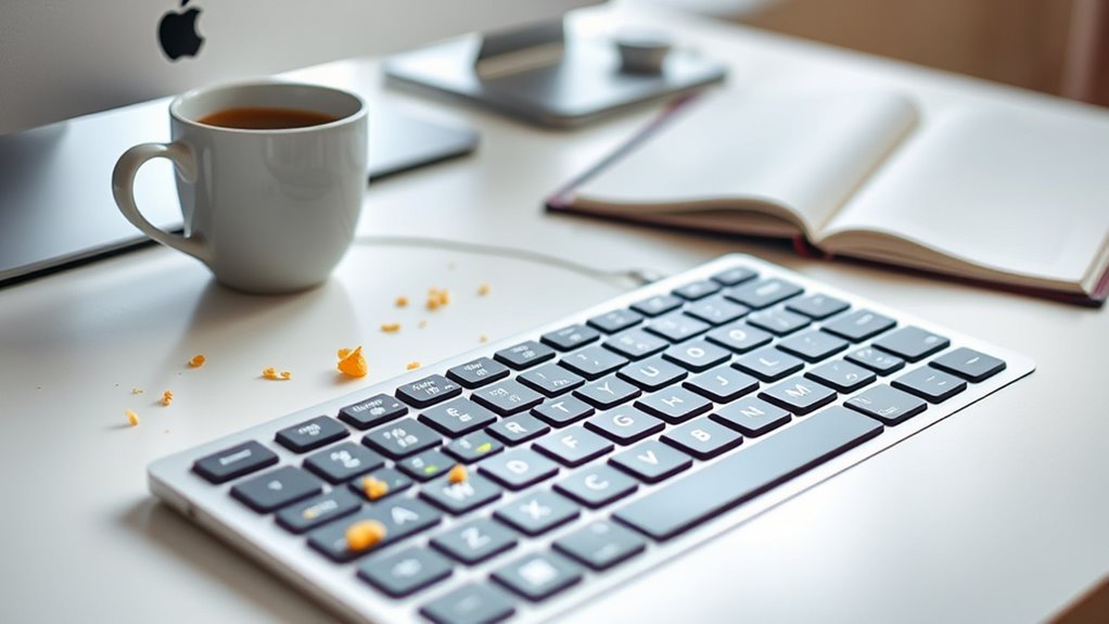 keep keyboard clean and safe