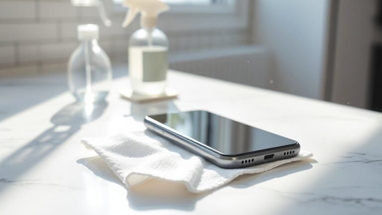 keep smartphone clean regularly