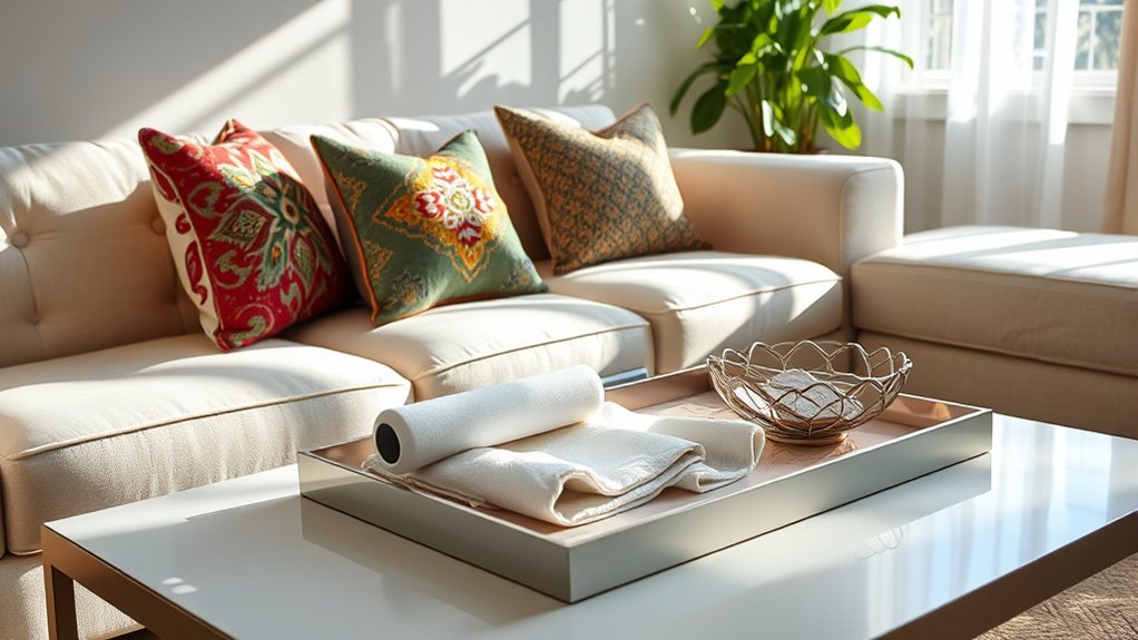 keep sofa clean regularly