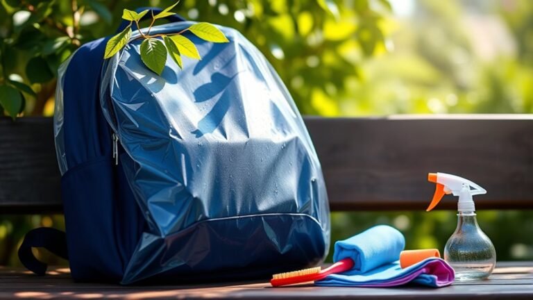 keeping school bag clean