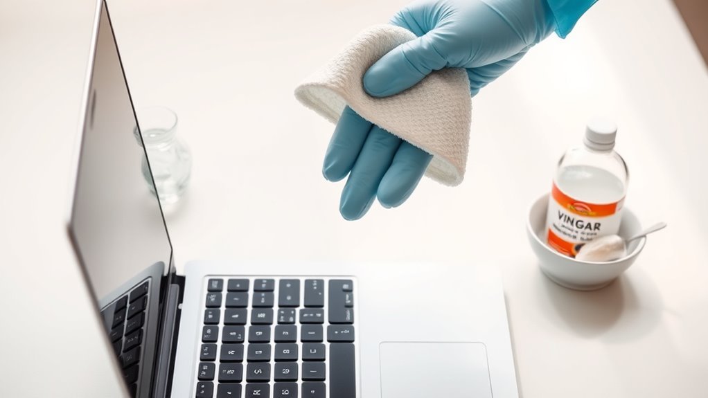 keyboard cleaning safety precautions