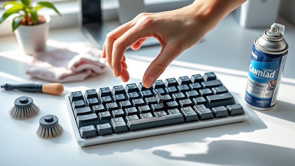 keyboard cleanliness prevention tips